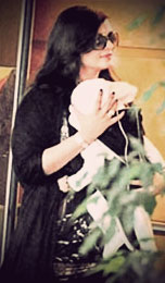 Aishwarya Rai Bachchan with Baby Aradhya