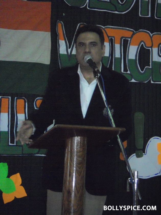 12aug boman donbosco02 Boman Irani takes pledge to save and protect the forests at Don Bosco School on 15th August   Delhi Safari