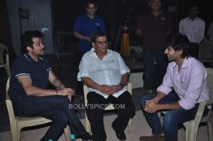 Anil Kapoor Subhash Ghai Kartik Tiwari 300x199 Anil Kapoor, Subhash Ghai, Kartik Tiwari