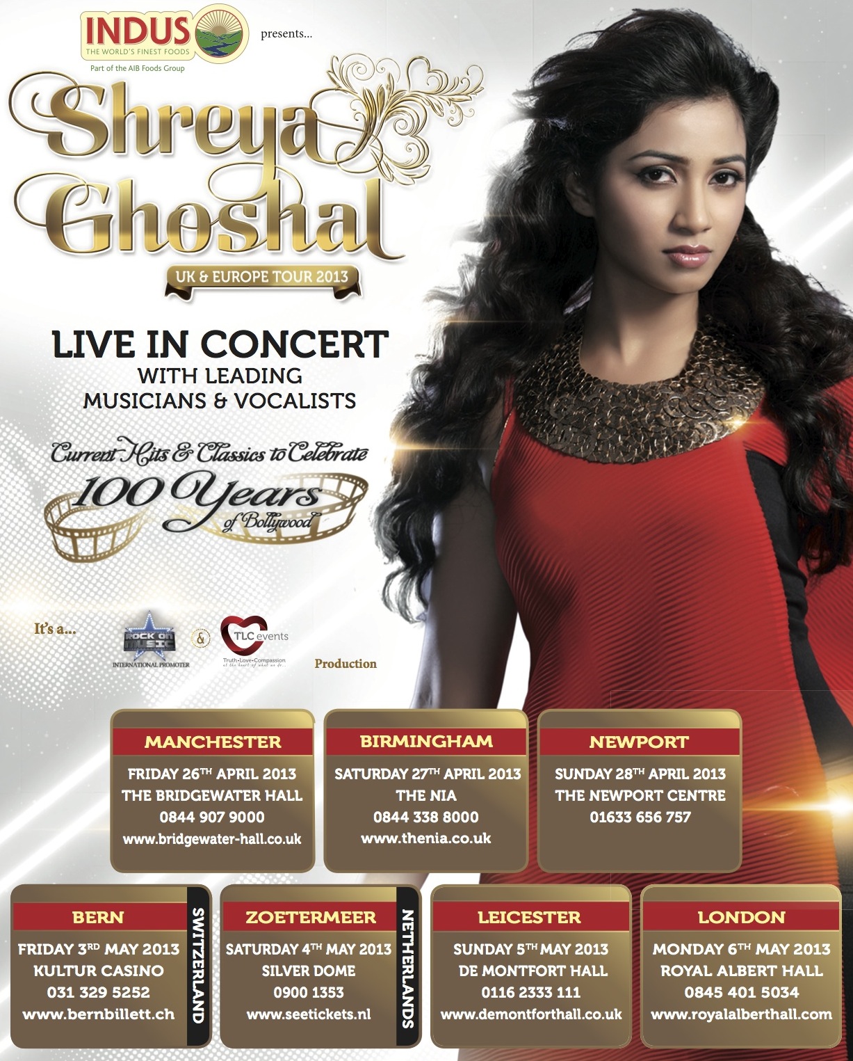 TOUR POSTER SHREYA GHOSHAL