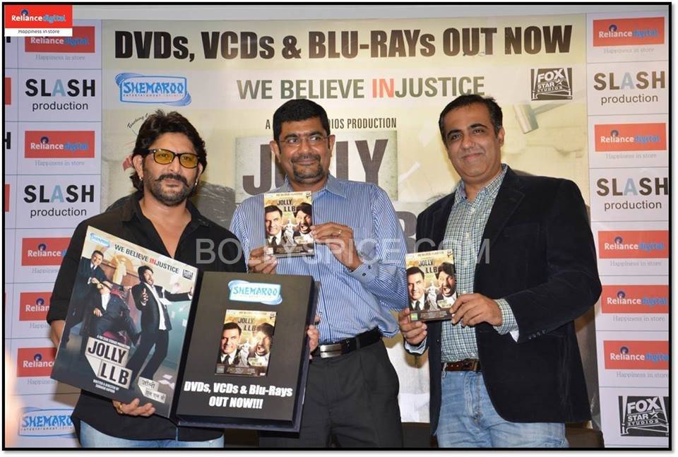 Jolly LLB DVD launch at the Reliance Digital Store