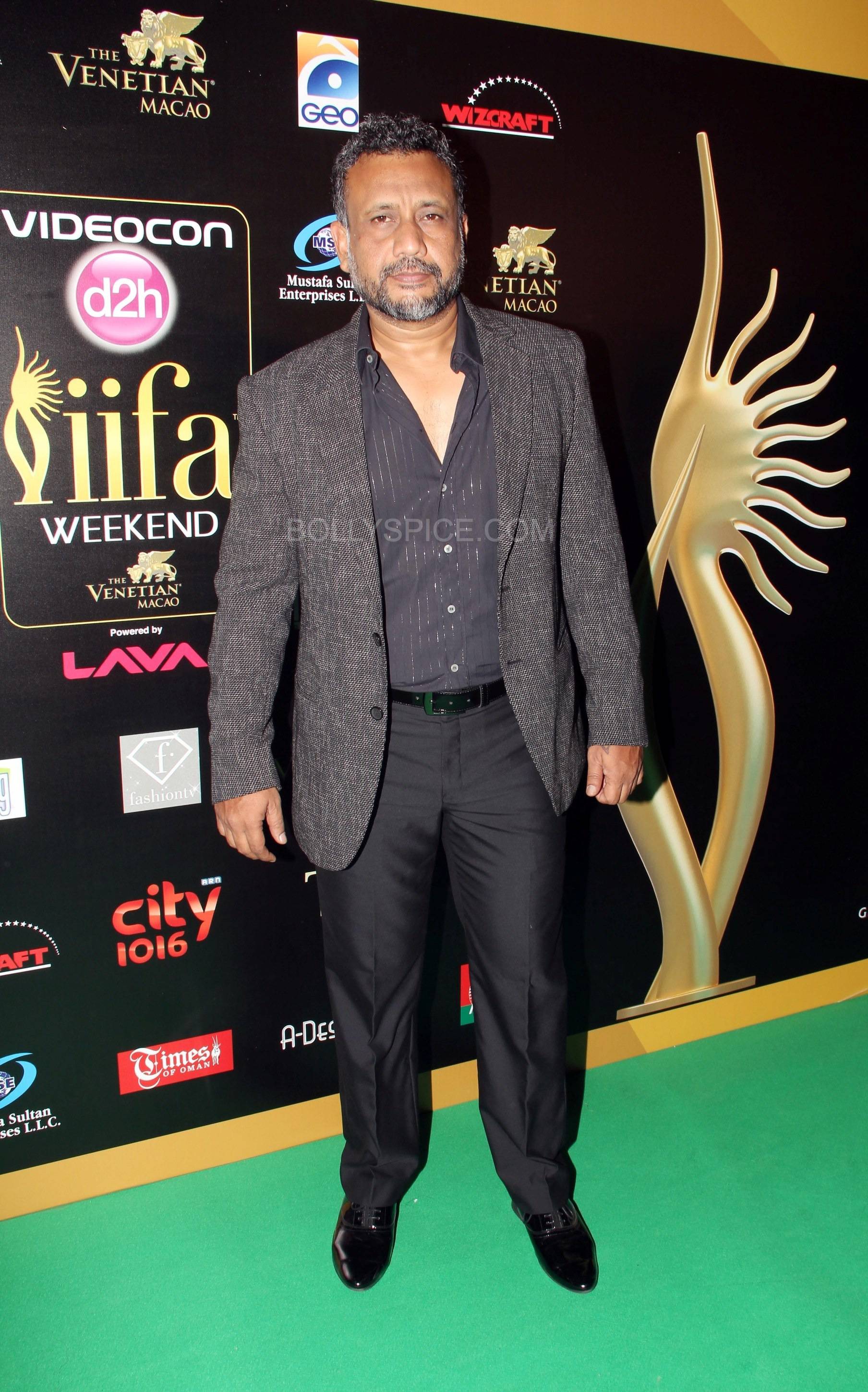 Anubhav Sinha at IIFA Rocks Green carpet