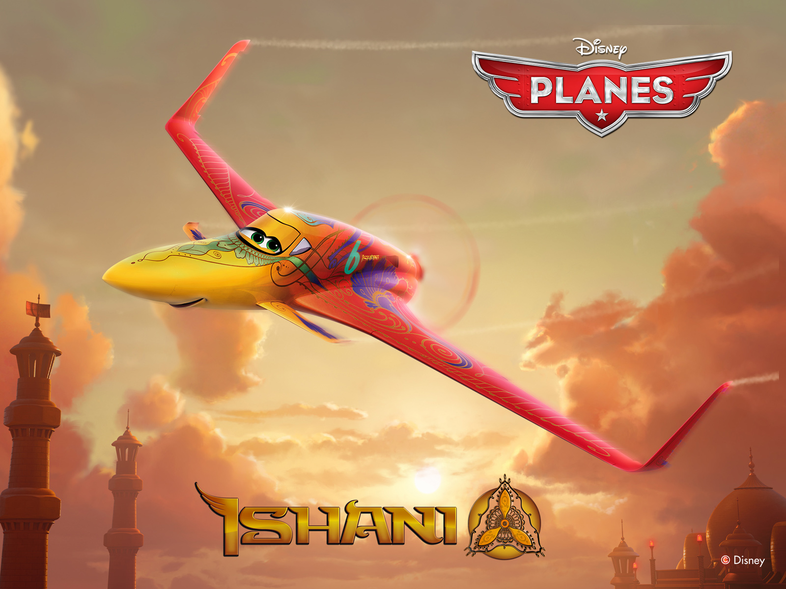 Ishani from planes