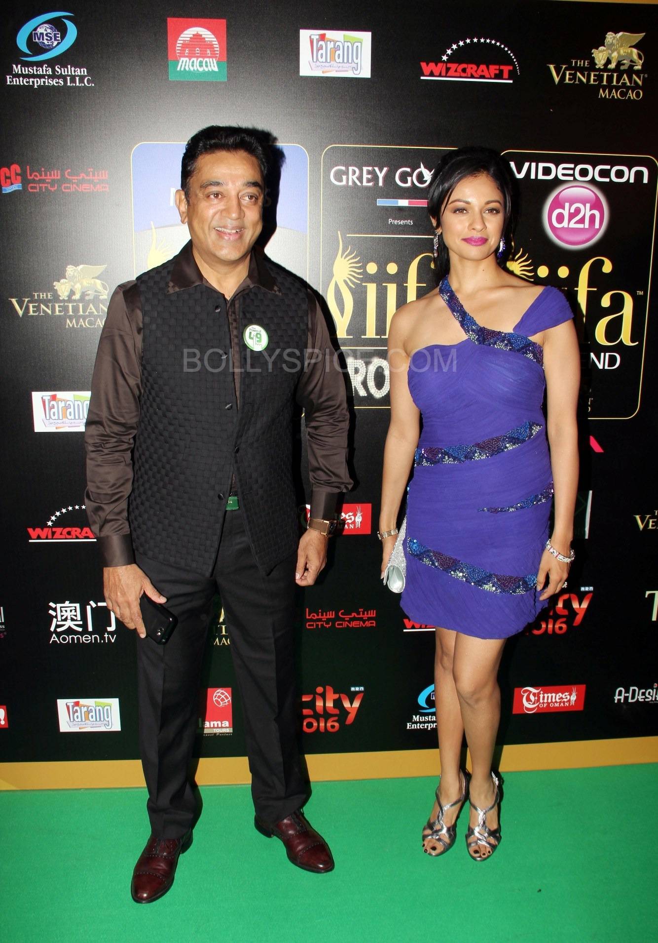 Kamal Haasan at IIFA Rocks Green carpet