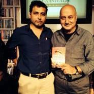 Anupam Kher and Neeraj Pandey at the book launch of Ghalib Danger