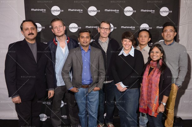 PARK CITY, UT - JANUARY 21: Producer Rohit Khattar, filmmaker Tobias Lindholm, filmmaker Neeraj Ghaywan,  producer Paul Federbush,  producer Ashlee Page, director Hong Khaou, Aparna Pureit, and Matt Takata attend the Sundance Institute Mahindra Global Filmmaking Award Reception at The Shop during the 2014 Sundance Film Festival on January 21, 2014 in Park City, Utah.  (Photo by Michael Loccisano/Getty Images for Sundance Film Festival)