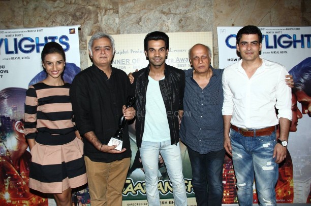 Patralekhaa-Hansal Mehta-Rajkummar Rao-Mahesh Bhatt-Manav Kaul (1)