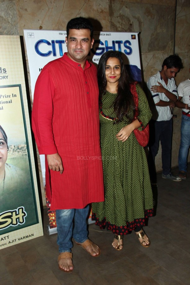 Siddharth Roy Kapoor & Vidya Balan