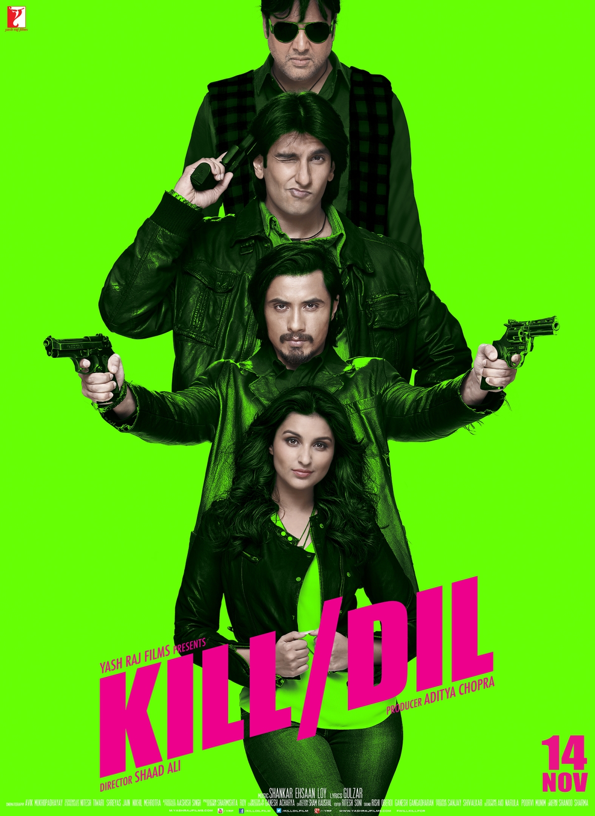 Kill Dil Vertical Poster