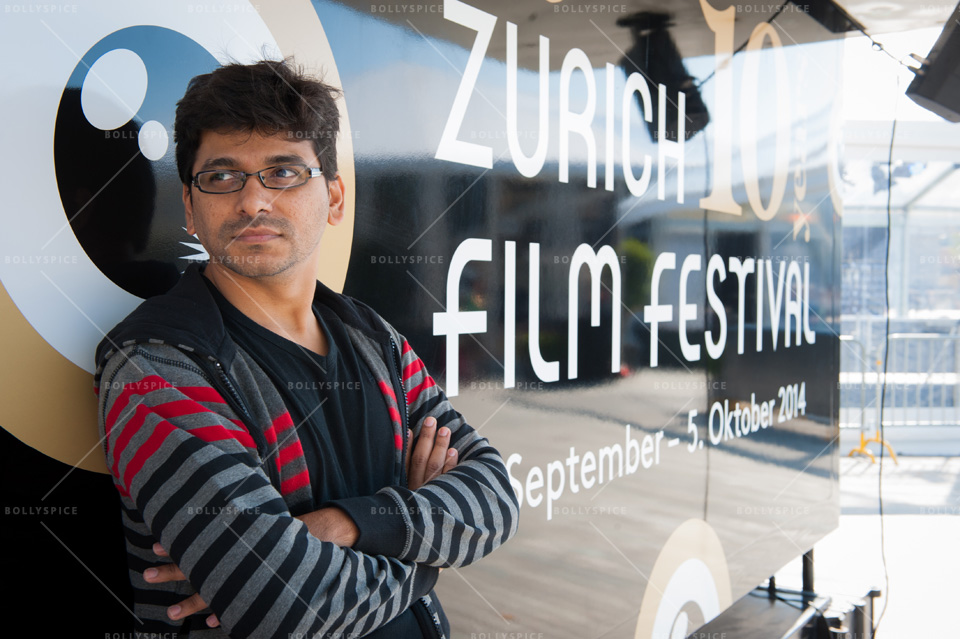Pawan Kumar at the Zurich Film Festival, Switzerland. September 2014