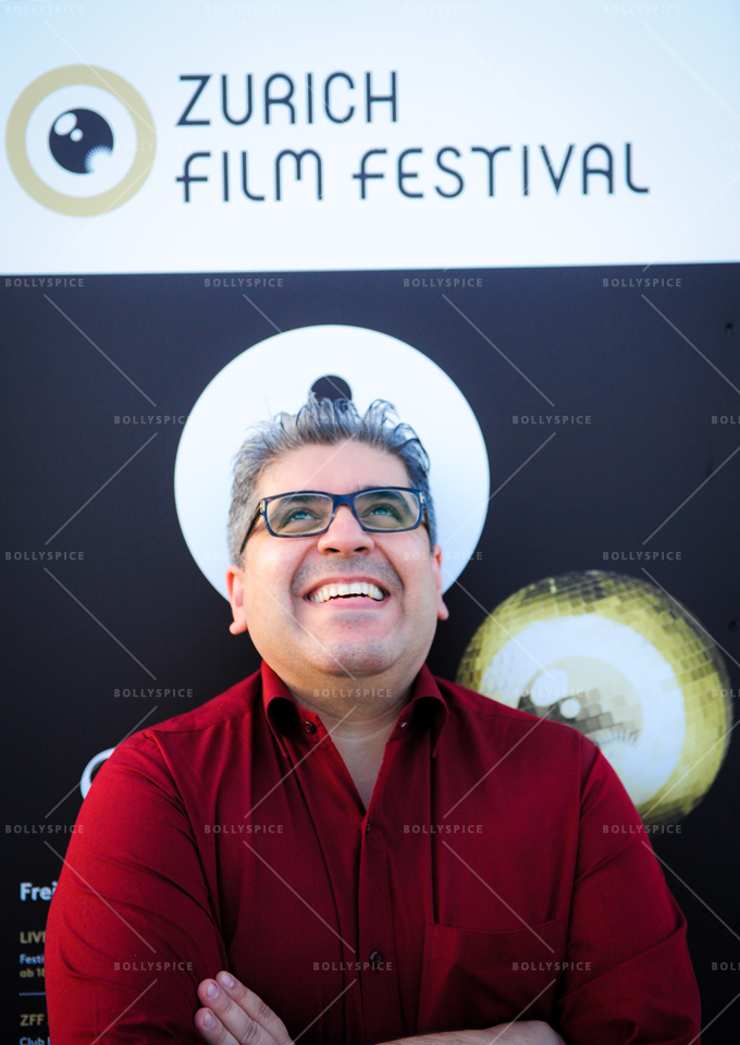 Rajeev Masand at the Zurich Film Festival, Switzerland. September 2014