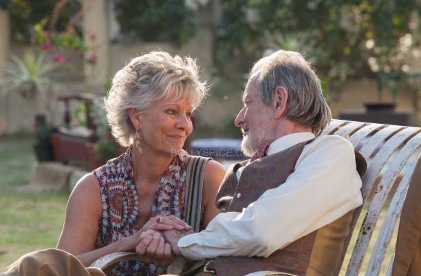 Second Marigold Hotel - Diana Hardcastle and Ronald Pickup as 'Carol and Norman Cousins'
