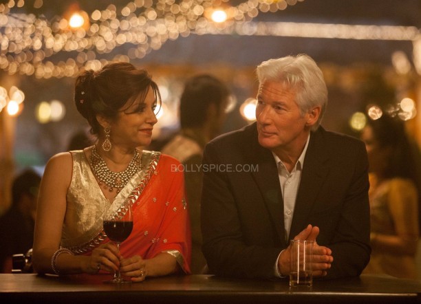 Second Marigold Hotel - Lilette Dubey and Richard Gere