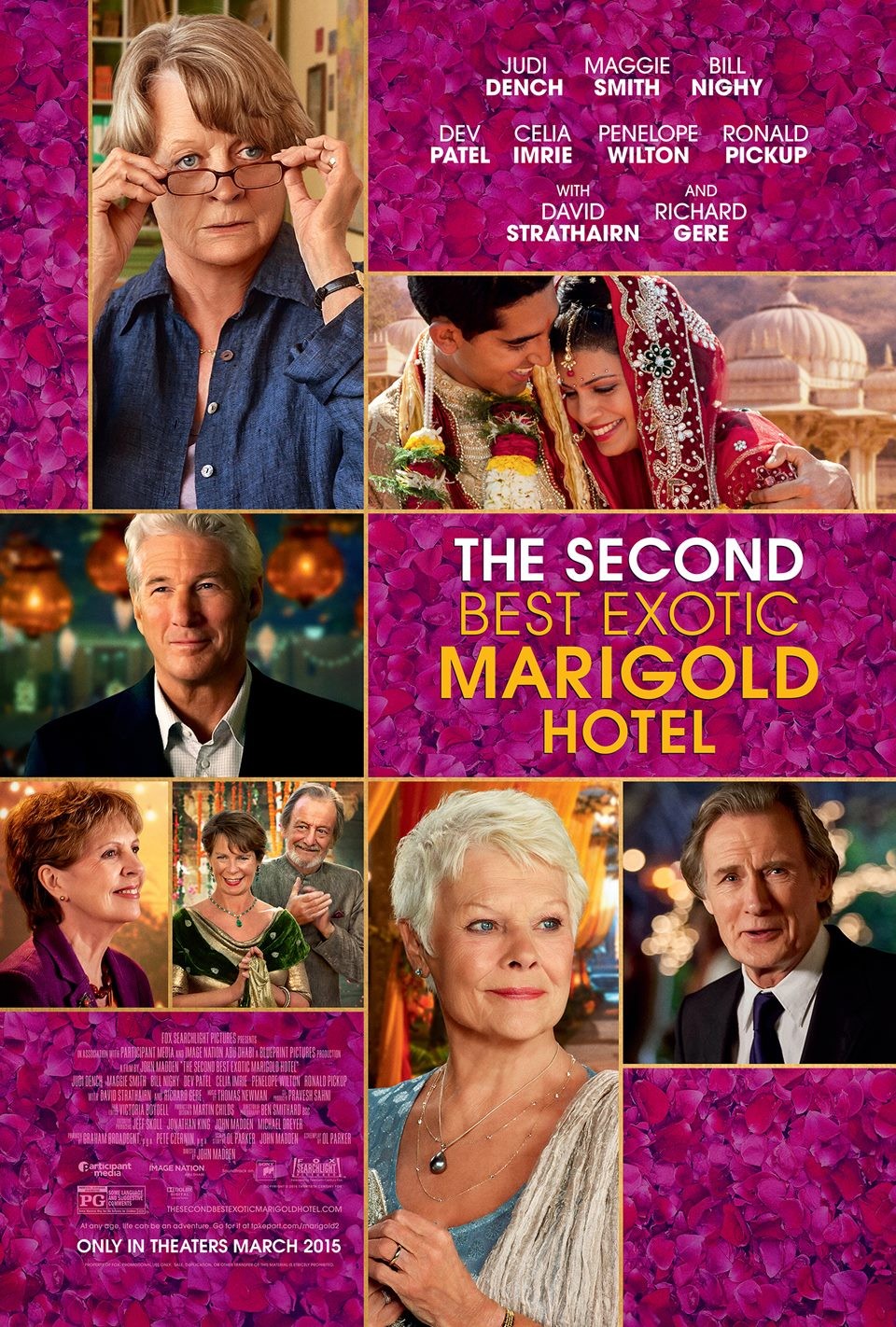 secondbestexoticmarigoldhotel poster