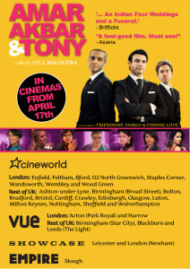 Amar Akbar & Tony Out 17th April