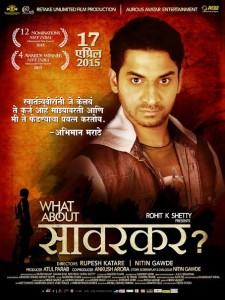 What About Savarkar poster