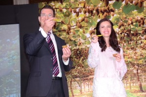 Ben Hughes and Kalki Koechlin SunGold Kiwi