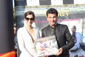 Sonam Kapoor launches Utsav book at Cannes 2