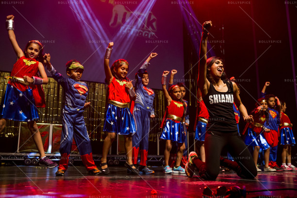 The Stars of tomorrow! Instructor Shruti Shah gets the toddlers from age four to six dancing on stage!