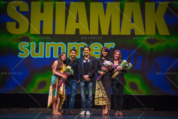 Shiamak Davar & Marzi Pestonji with the judges Pamela Rosa, Kanika Sasan and  Kashmira Pestonji SUMMER FUNK 2015 – Rise of the Champions