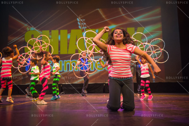 The Stars of tomorrow! Instructor Tahira Karmali gets the toddlers from ages 4 to 6 dance on stage!