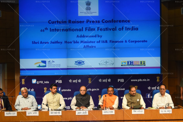 Curtain Raiser Press Conference of IFFI 2015