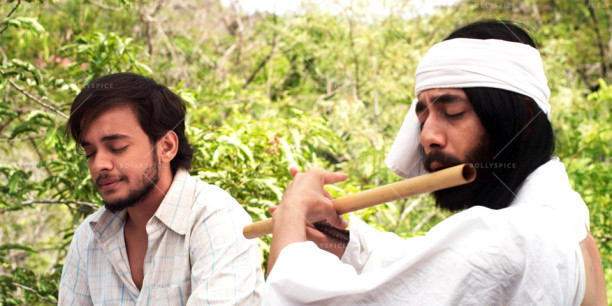 Shashank Shekar as Osho(Raja) with Mantra in character of Masto