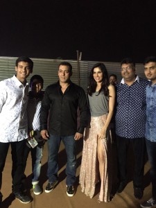 Entex Da-bang Backstage Sonnalli & Salman