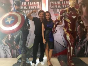 Tiger Shroff for Captain America and Shraddha Kapoor for Iron Man
