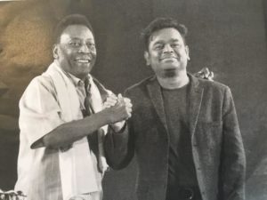A.R. Rahman Joins Forces with Pelé