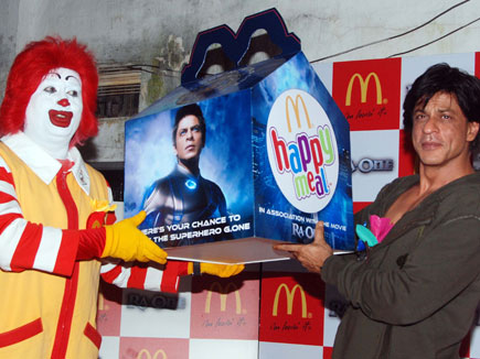 Get Ready for the Ra.One Happy Meal at McDonalds | BollySpice.com – The  latest movies, interviews in Bollywood