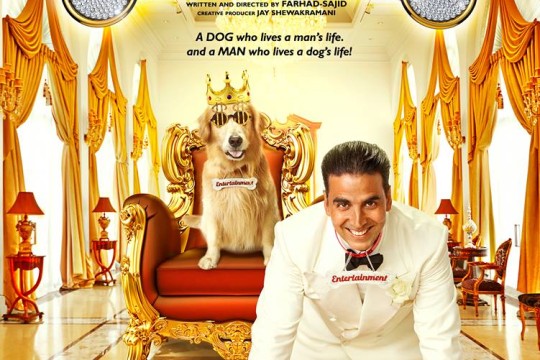 Sajid-Farhad are petrified of dogs; but canine artist Junior put them at  ease on the sets of Entertainment