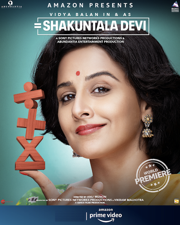 Vidya Balan in and as Shakuntala Devi coming to Amazon Prime on July 31st!   – The latest movies, interviews in Bollywood