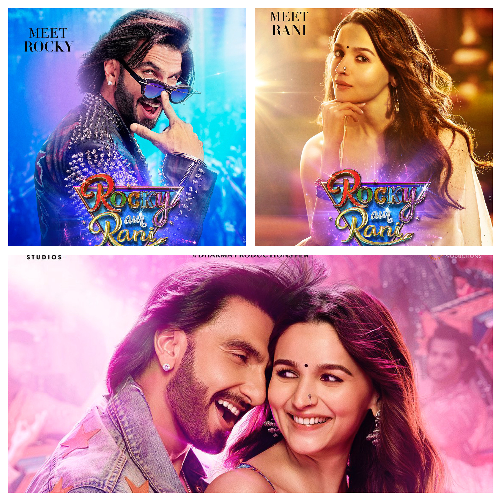 First Looks! Ranveer aka Rocky and Alia aka Rani in Rocky Aur Rani Ki