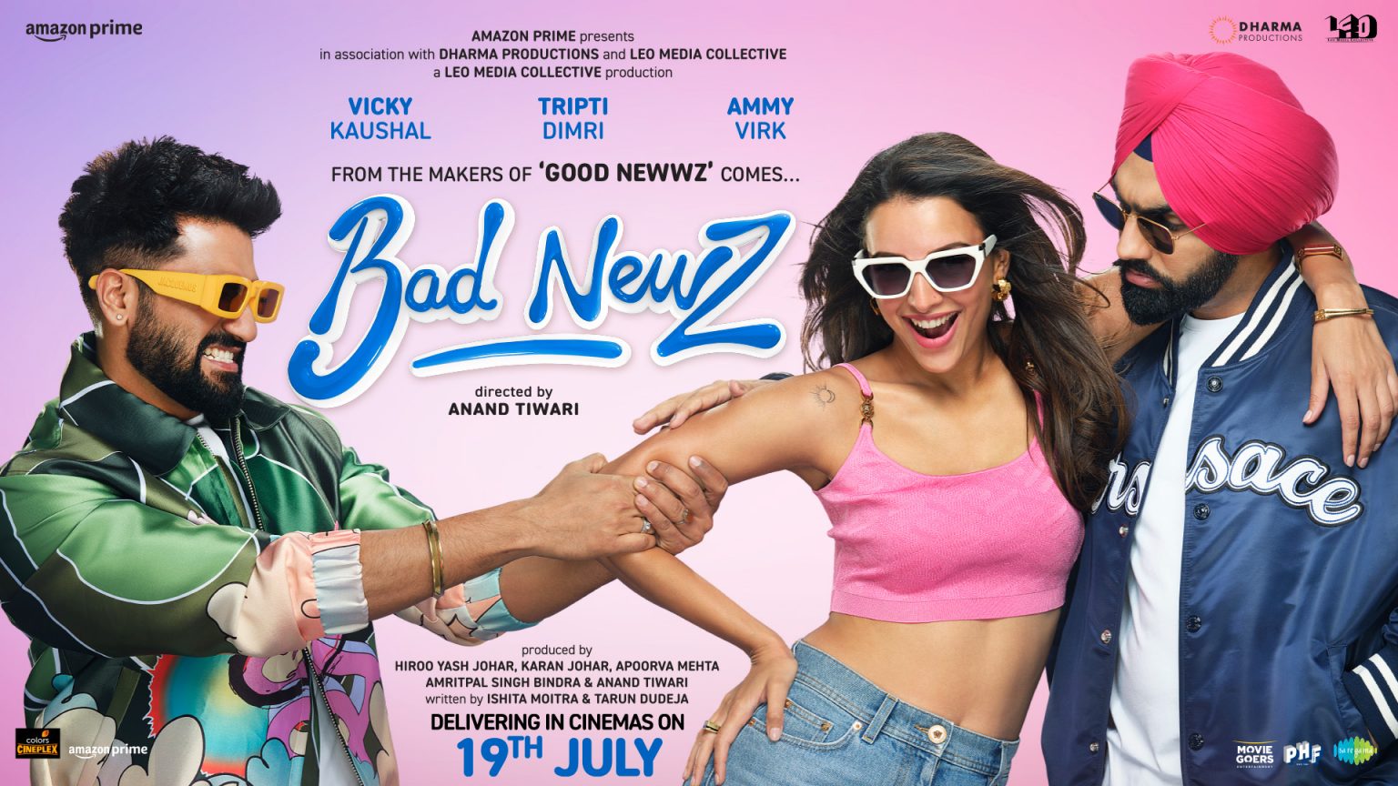 Featuring Vicky Kaushal Bad Newz First Two Songs Are Mega Hits   Bad Newz Hori 3 1536x864 