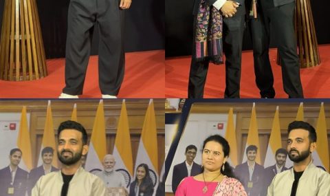 In Photos: Ajinkya Rahane, Angad Bedi  attend the red carpet event for SOG Grandmasters Series West Zone final